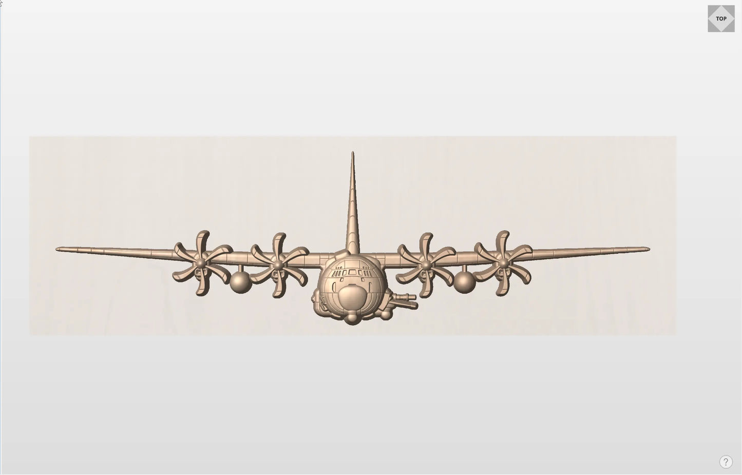 CNC File I US Air Force AC-130J 3D Model I RathTech Design My Store