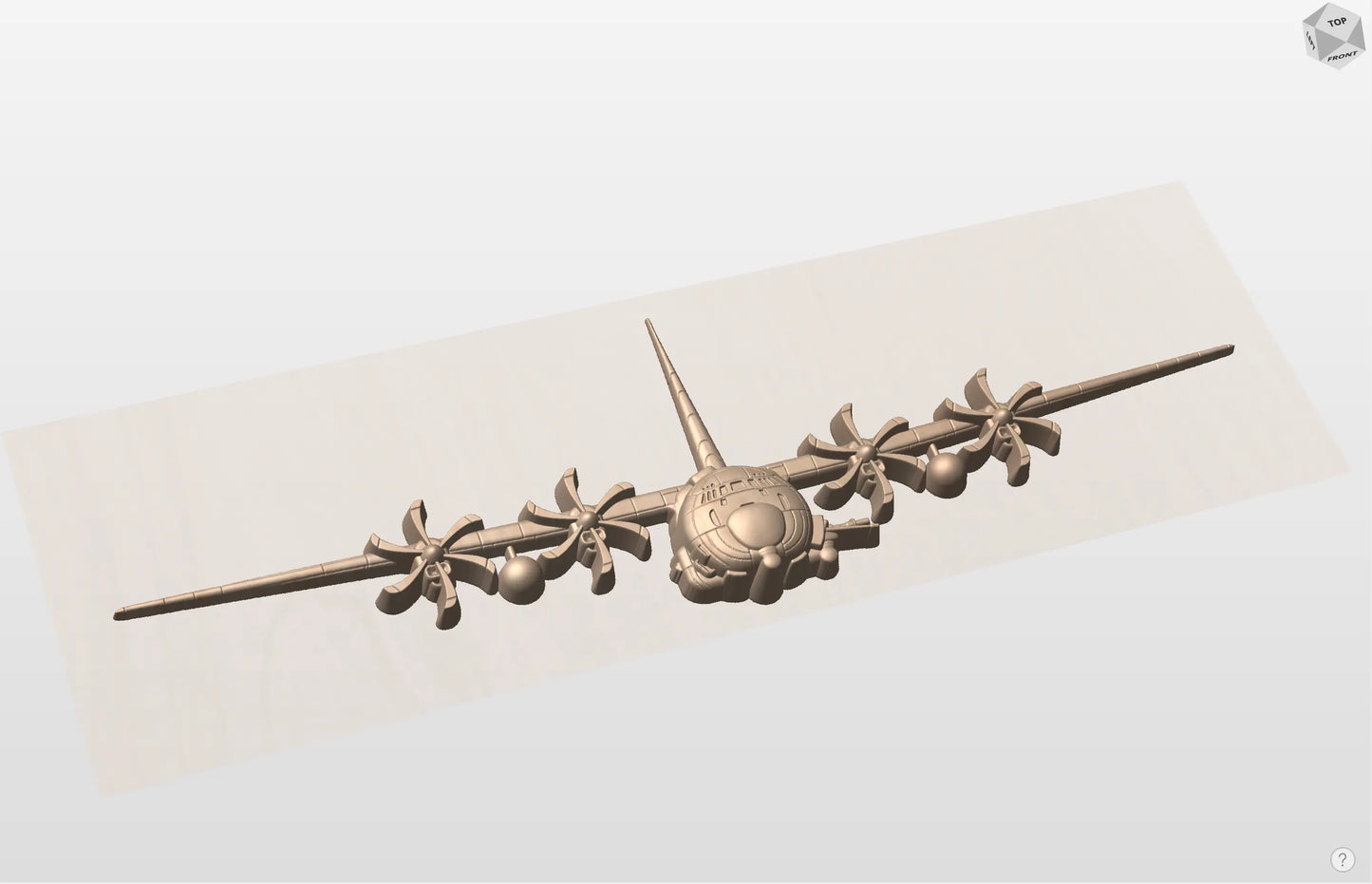 CNC File I US Air Force AC-130J 3D Model I RathTech Design My Store