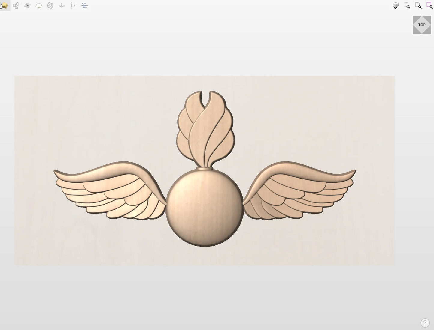 CNC File I US Navy Aviation Ordnanceman Rating 3D Model I RathTech Design My Store