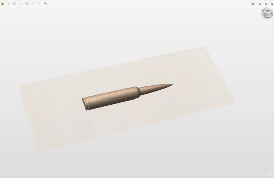 CNC File I Ammo .300 PRC Bullet 3D Model I RathTech Design My Store