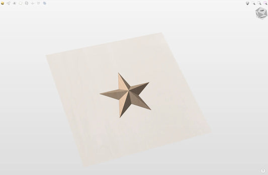 CNC File I 5 Point Star 3D Model I RathTech Design My Store