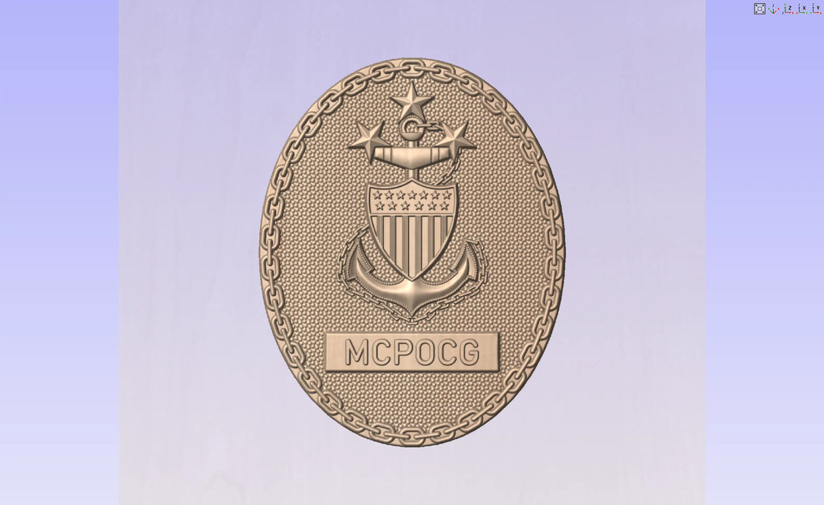 E8 Ranking CNC File I USAF Senior Master Sergeant Rank E8 3d Model I RathTech – My ...