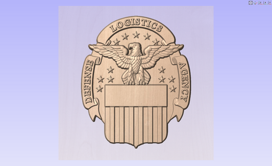 DOD Department of Defense DLA Agency 3D Model My Store