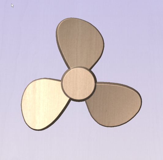 CNC File I Boat Prop 3D Model I  RathTech Design My Store