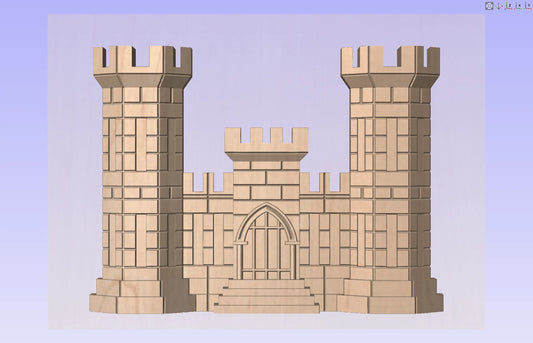 CNC File I  US Army Corp of Engineers Building 3D Model I RathTech Design My Store