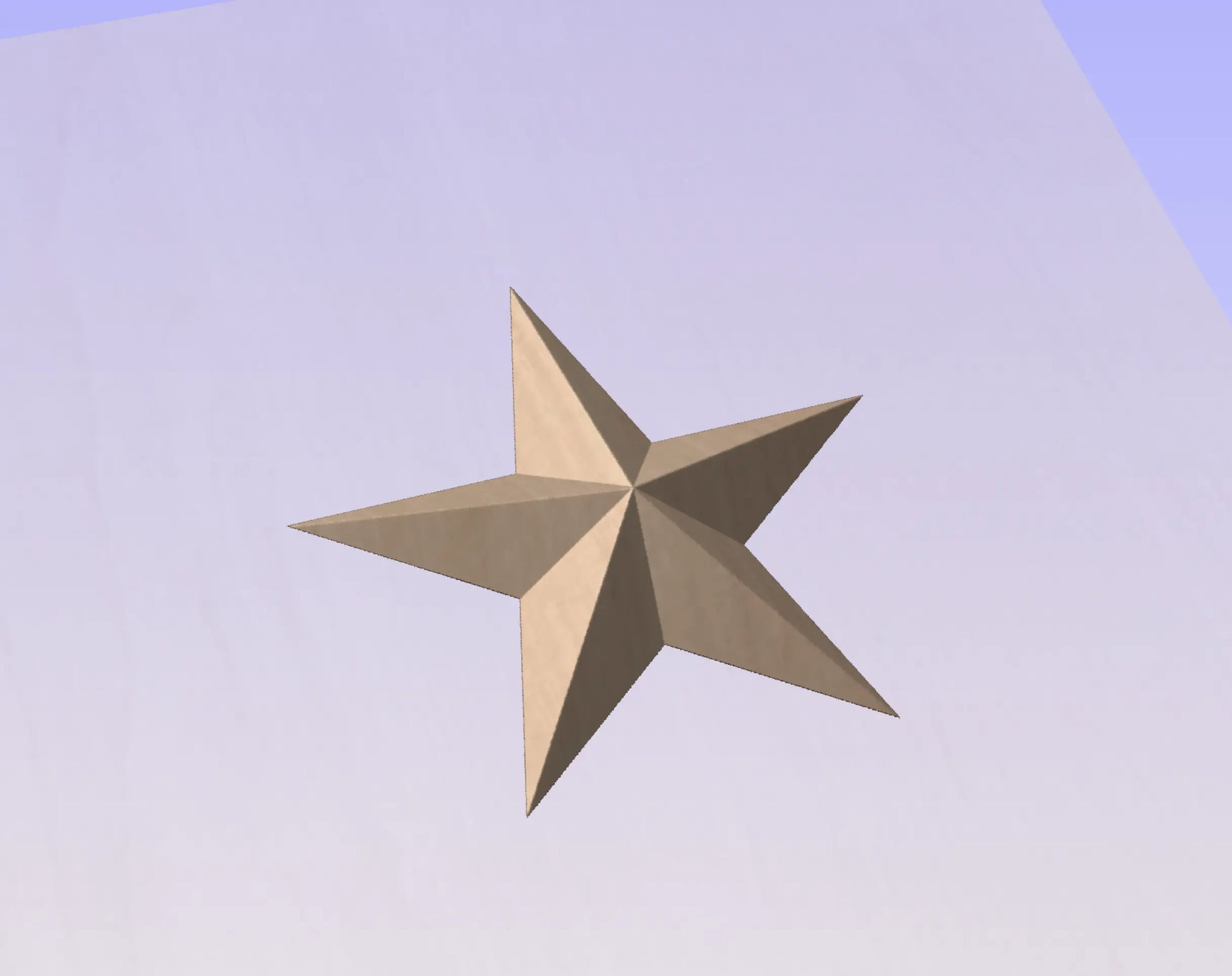 CNC File I 5 Point Star 3D Model I  RathTech Design My Store