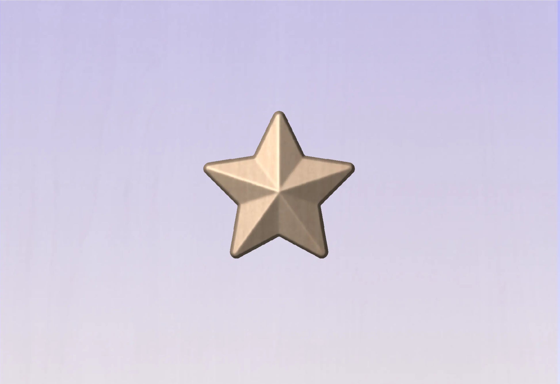 CNC File I  US Military Uniform Star 3D Model I RathTech Design My Store