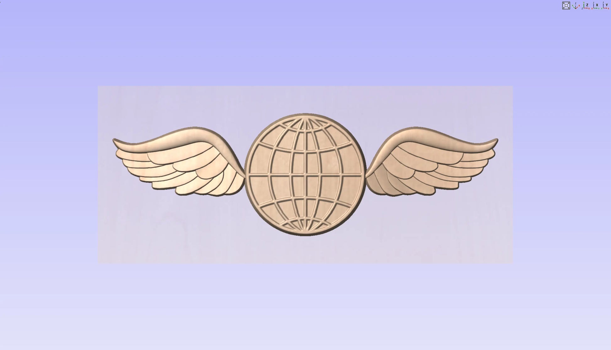 CNC File I  US Navy Aviation Electrician's Mate Rating 3D Model I  RathTech Design My Store