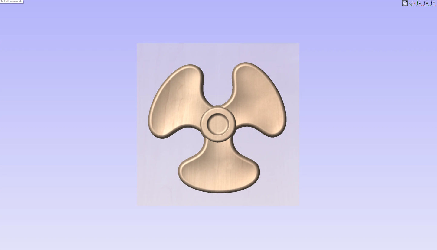 CNC File I  US Navy Machinist's Mate Rating 3D Model I  RathTech Design My Store