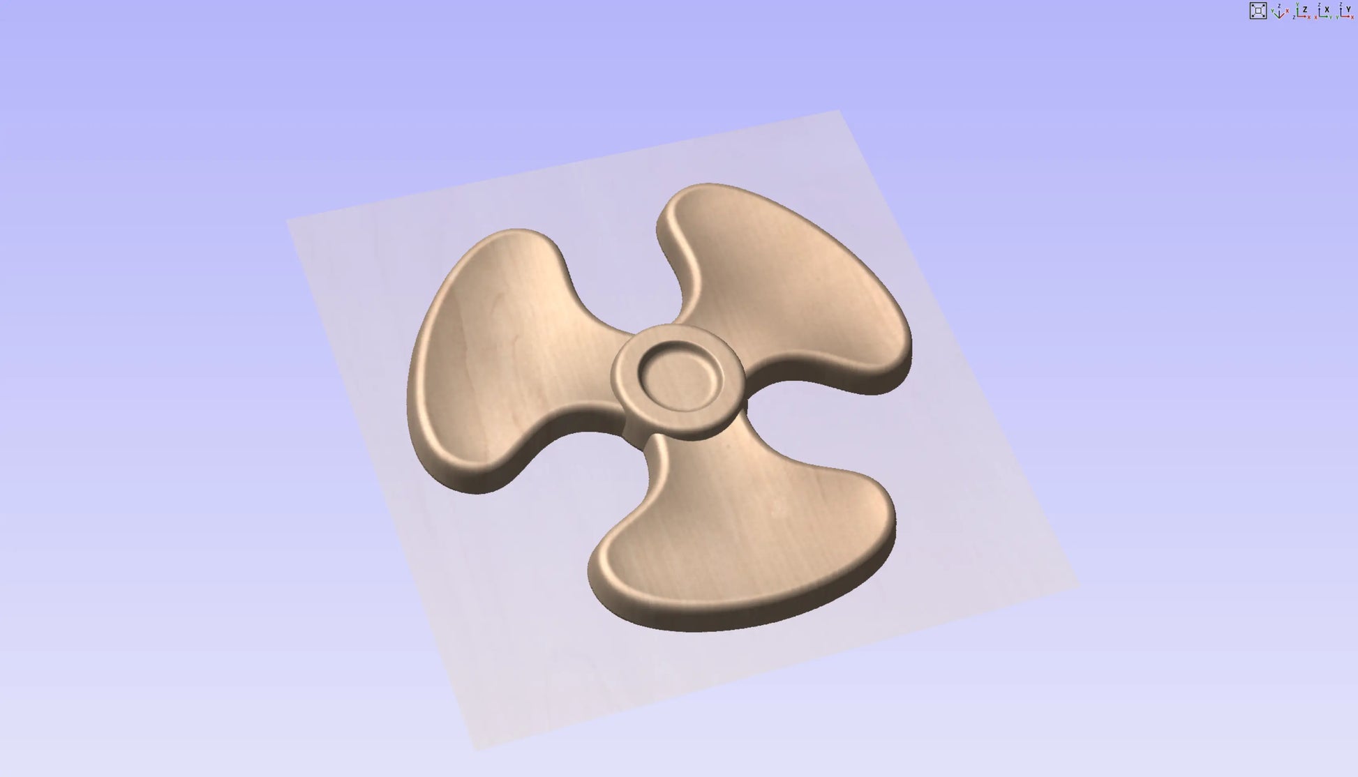CNC File I  US Navy Machinist's Mate Rating 3D Model I  RathTech Design My Store