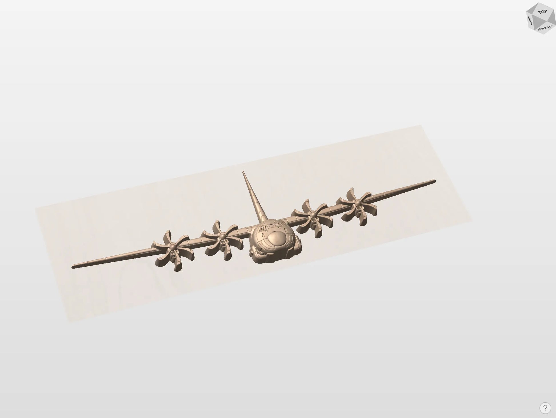 CNC File I  US Air Force C-130J 3D Model I  RathTech Design My Store