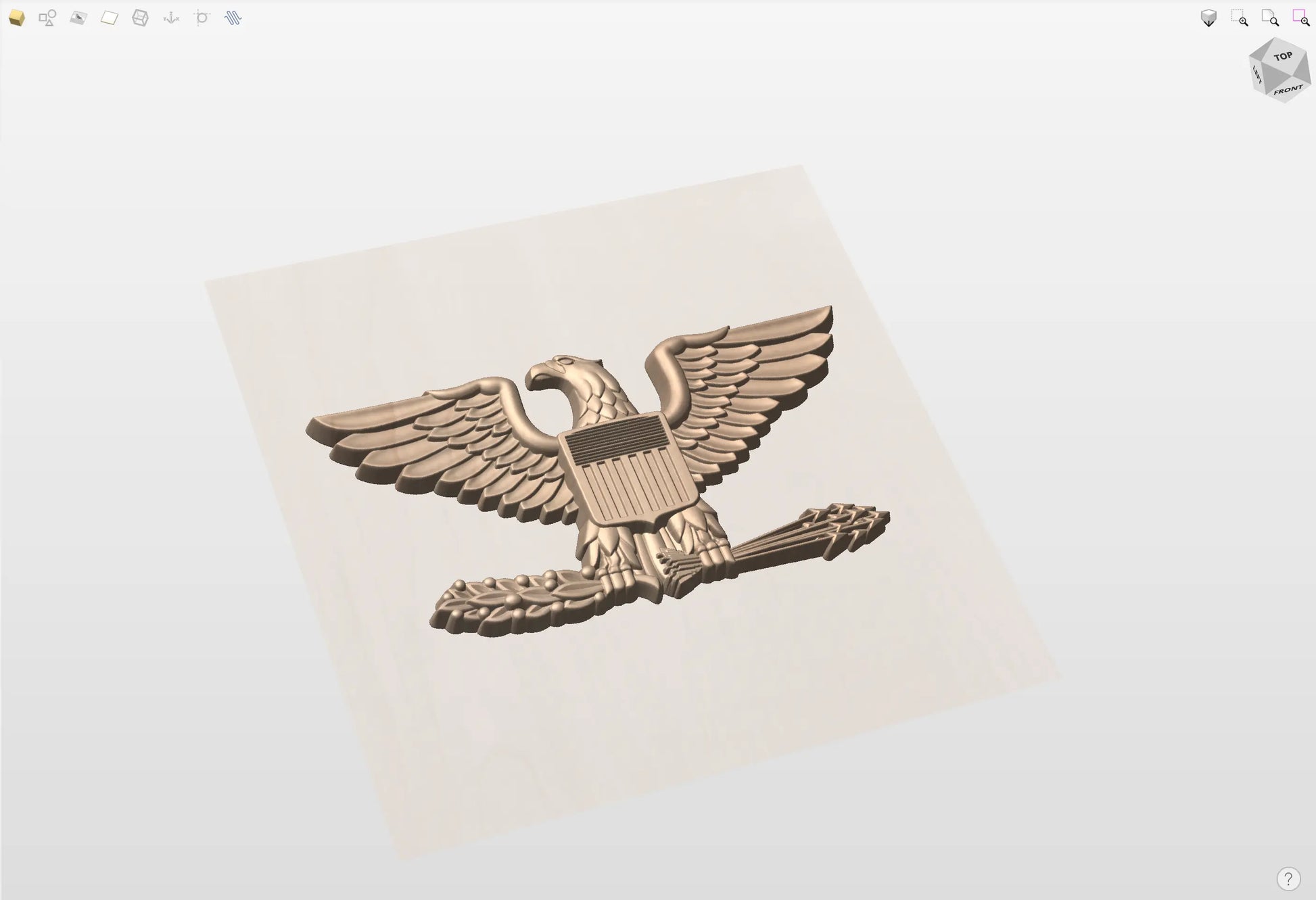 CNC File I  US Navy Captain 3D Model I  RathTech Design My Store