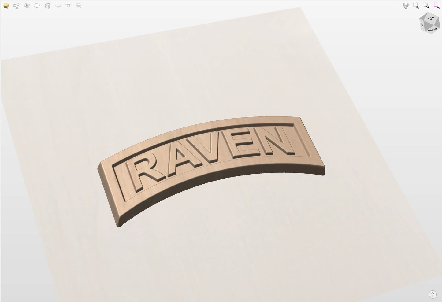 CNC File I US Air Force RAVEN Tab 3D Model I  RathTech Design My Store