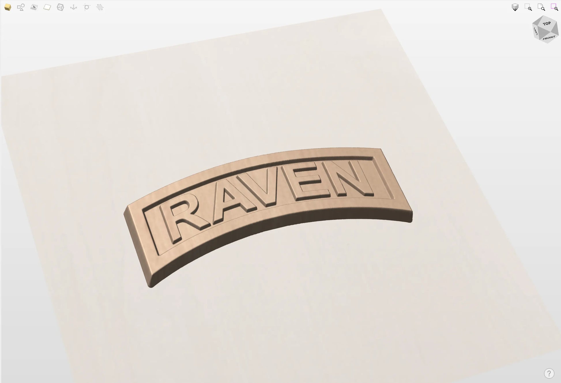 CNC File I US Air Force RAVEN Tab 3D Model I  RathTech Design My Store
