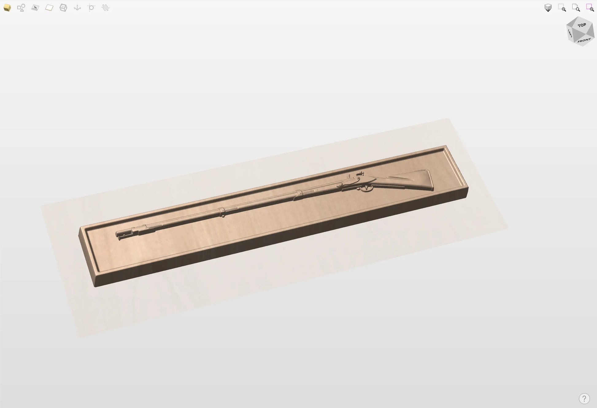 CNC File I US Army Expert Infantry Badge 3D Model I  RathTech Design My Store