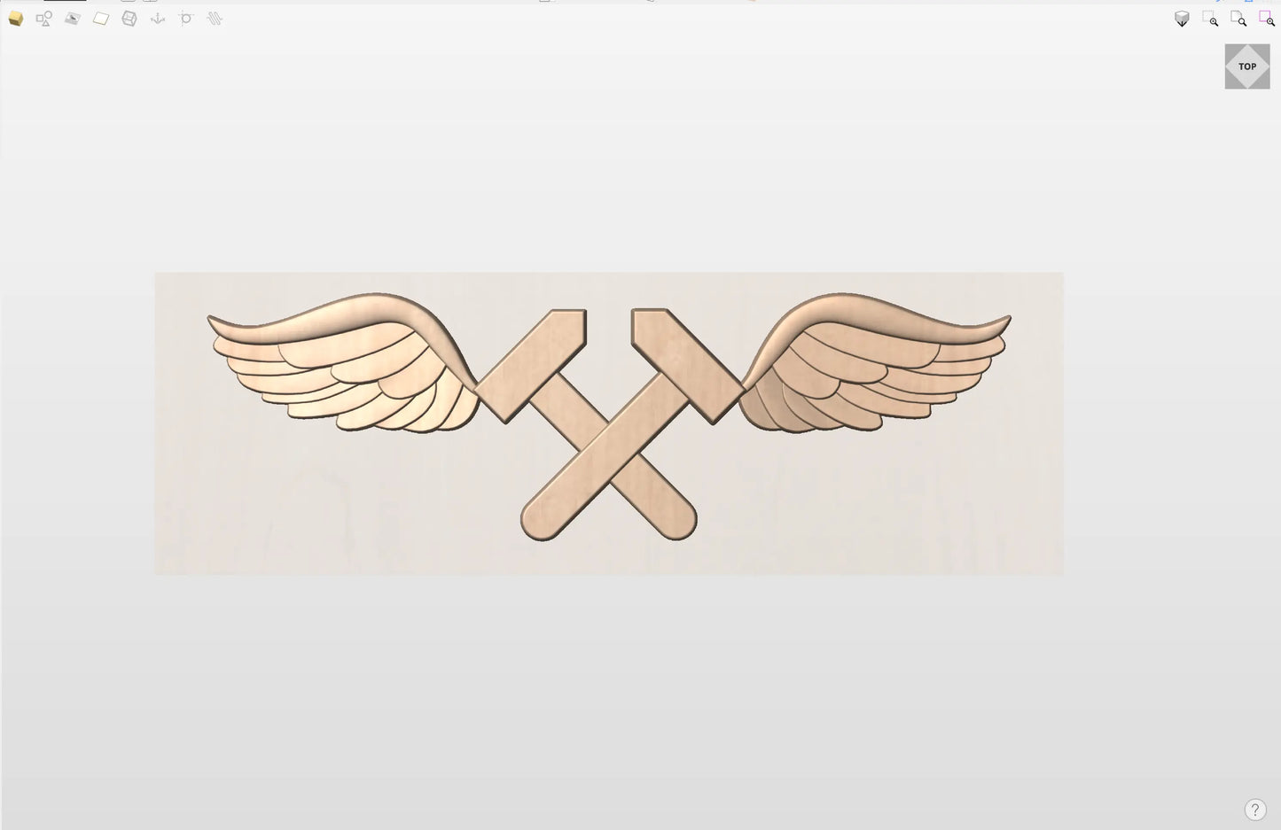 CNC File I  US Navy Aviation Structural Mechanic Rating 3D Model I  RathTech Design My Store