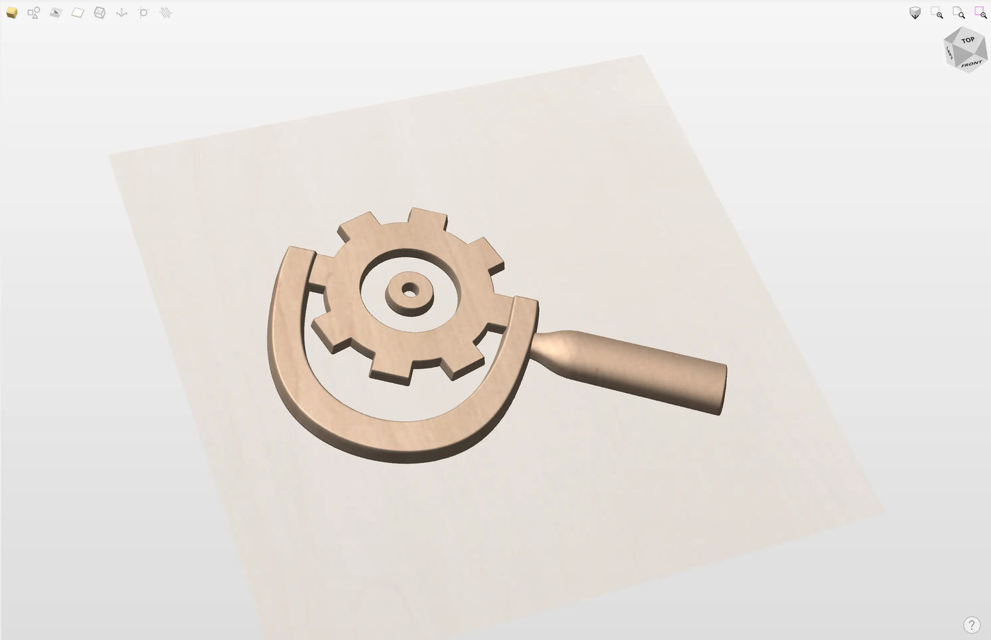 CNC File I  US Navy Machinery Repairman Rating 3D Model I  RathTech Design My Store