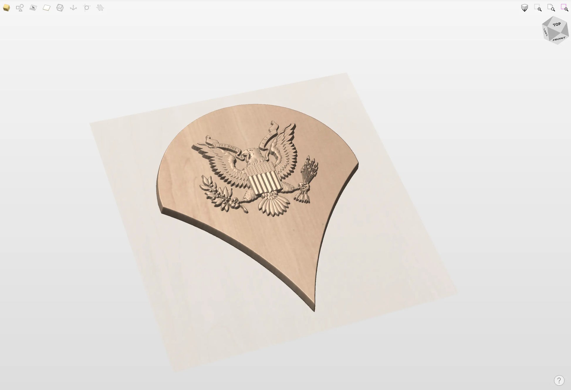 CNC File I  US Army Specialist E-4 Rank 3D Model I  RathTech Design My Store