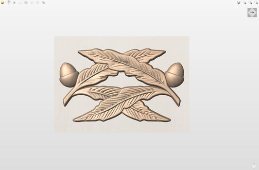 CNC File I US Navy Naval Civil Engineer Corps Collar Device 3D Model I  RathTech Design My Store