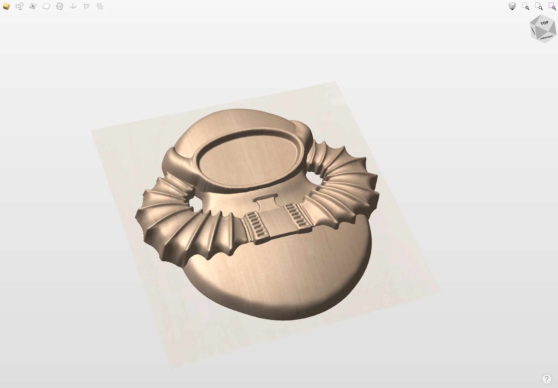 CNC File I US Navy Scuba Diver Badge 3D Model Version I  RathTech Design My Store
