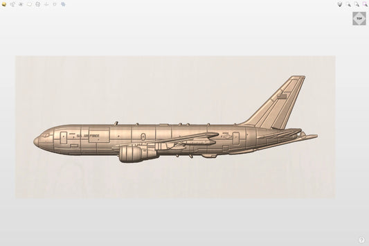 CNC File I US Air Force KC-46 Pegasus 3D Model I RathTech Design My Store