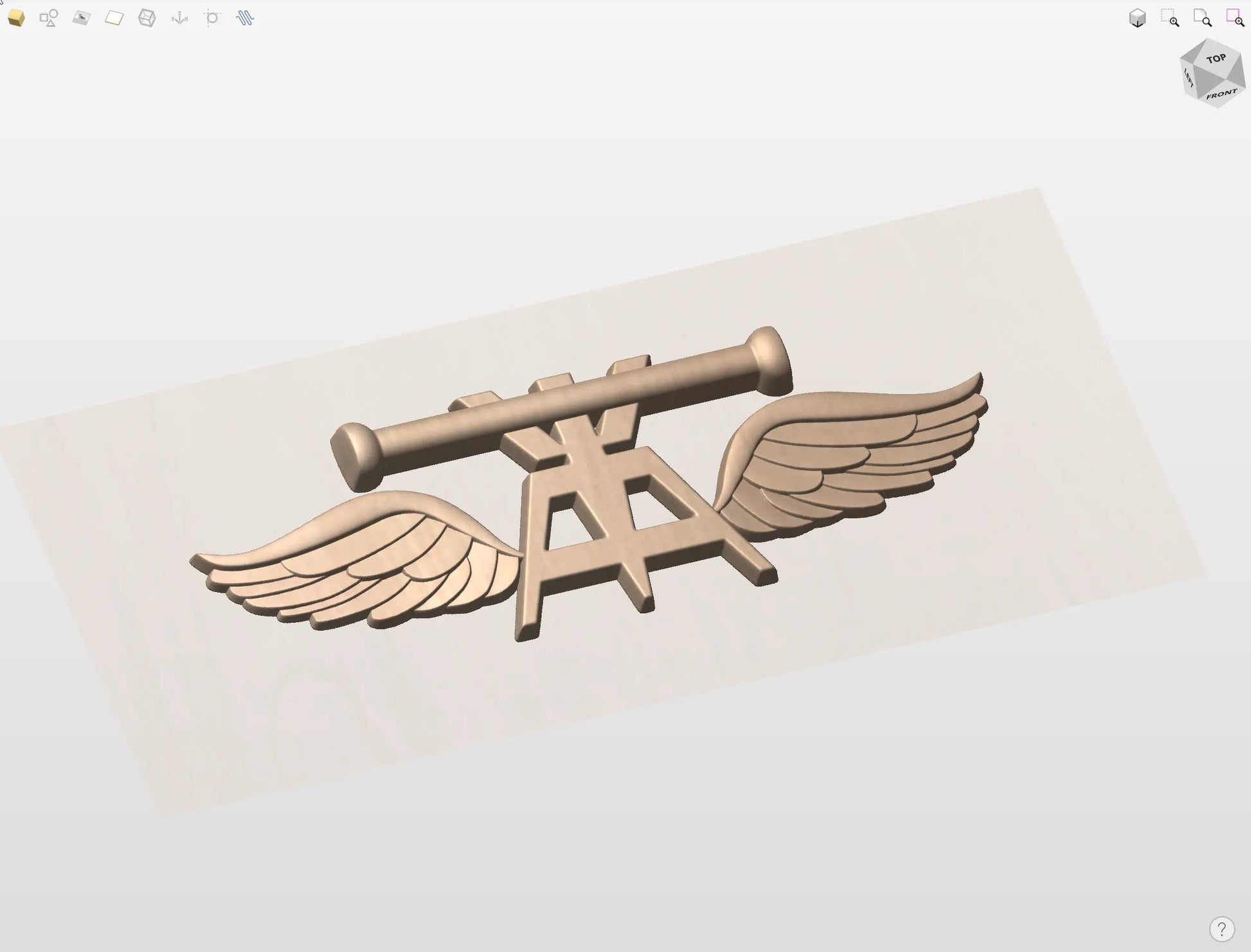 CNC File I  US Navy Aviation Fire Controlman Rating 3D Model I  RathTech Design My Store