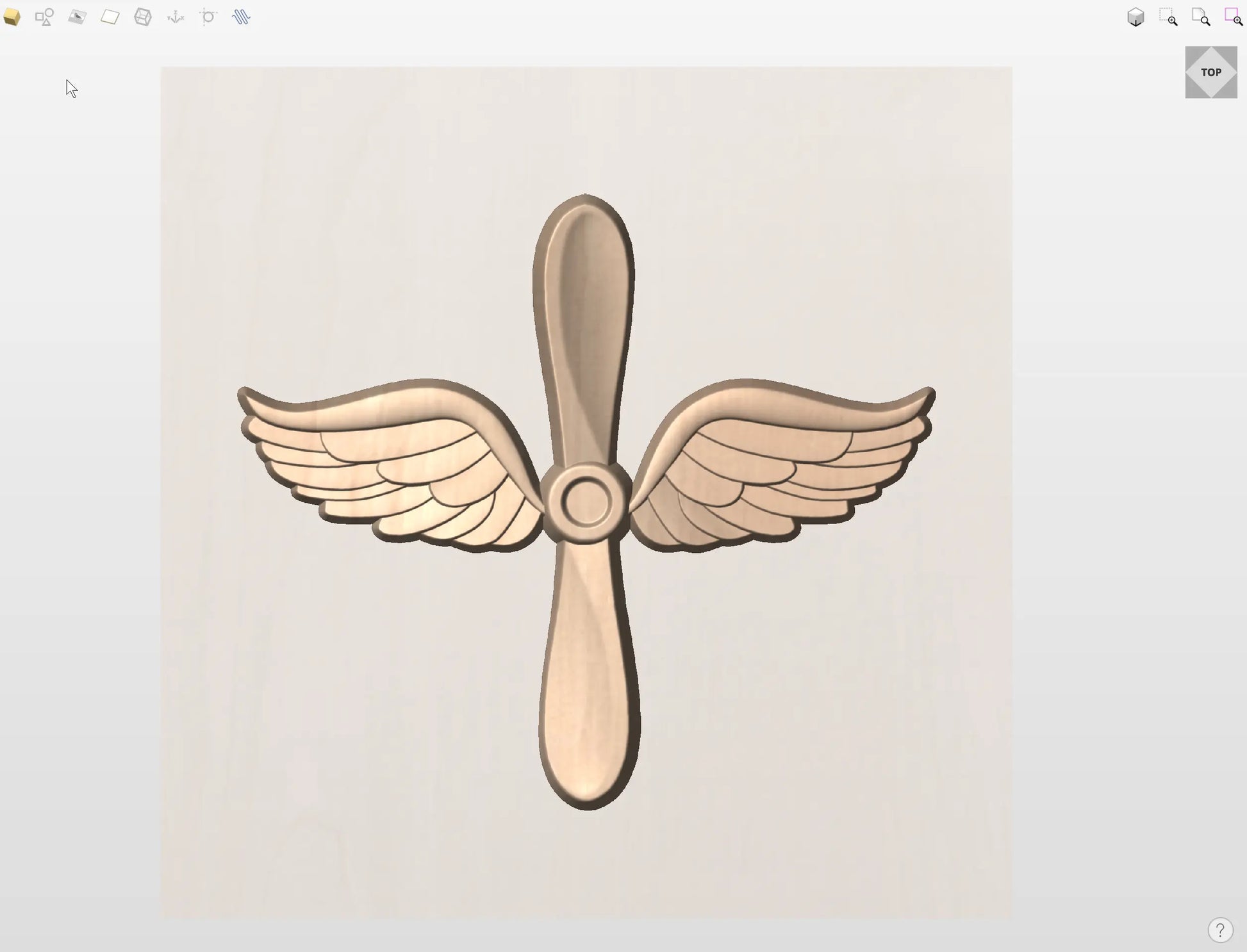 CNC File I  US Navy Aviation Machinist's Mate Rating 3D Model I  RathTech Design My Store