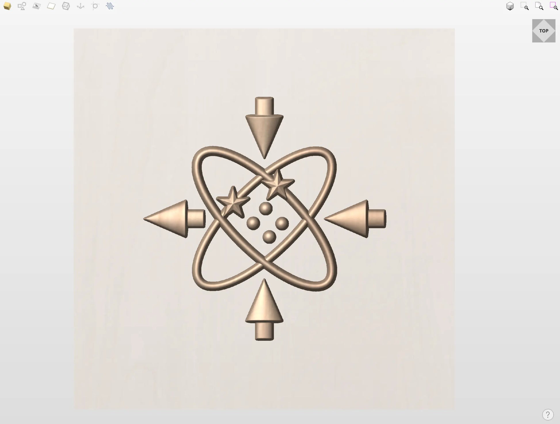CNC File I  US Navy Data Systems Technician Rating 3D Model I  RathTech Design My Store