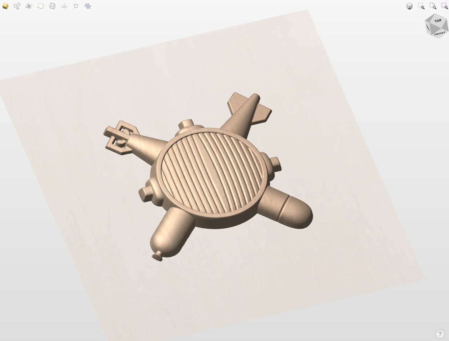 CNC File I  US Navy Explosive Ordnance Disposal Rating 3D Model I  RathTech Design My Store