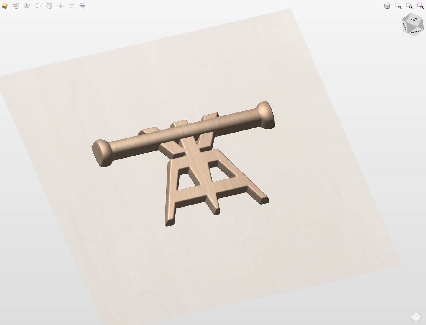 CNC File I  US Navy Fire Control Technician Rating 3D Model I  RathTech Design My Store