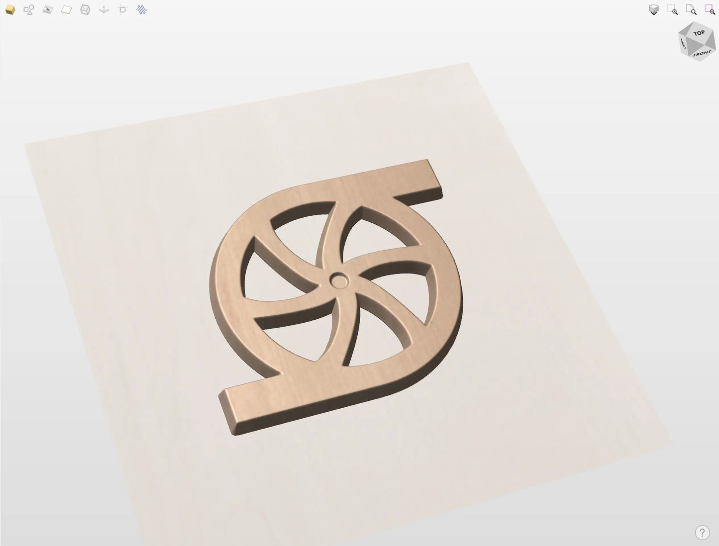 CNC File I  US Navy Gas Turbine Systems Technician Rating 3D Model I  RathTech Design My Store