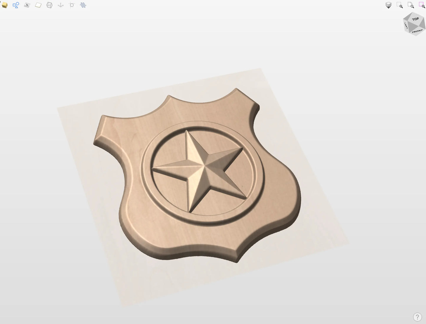 CNC File I  US Navy Master at Arms Rating 3D Model I  RathTech Design My Store