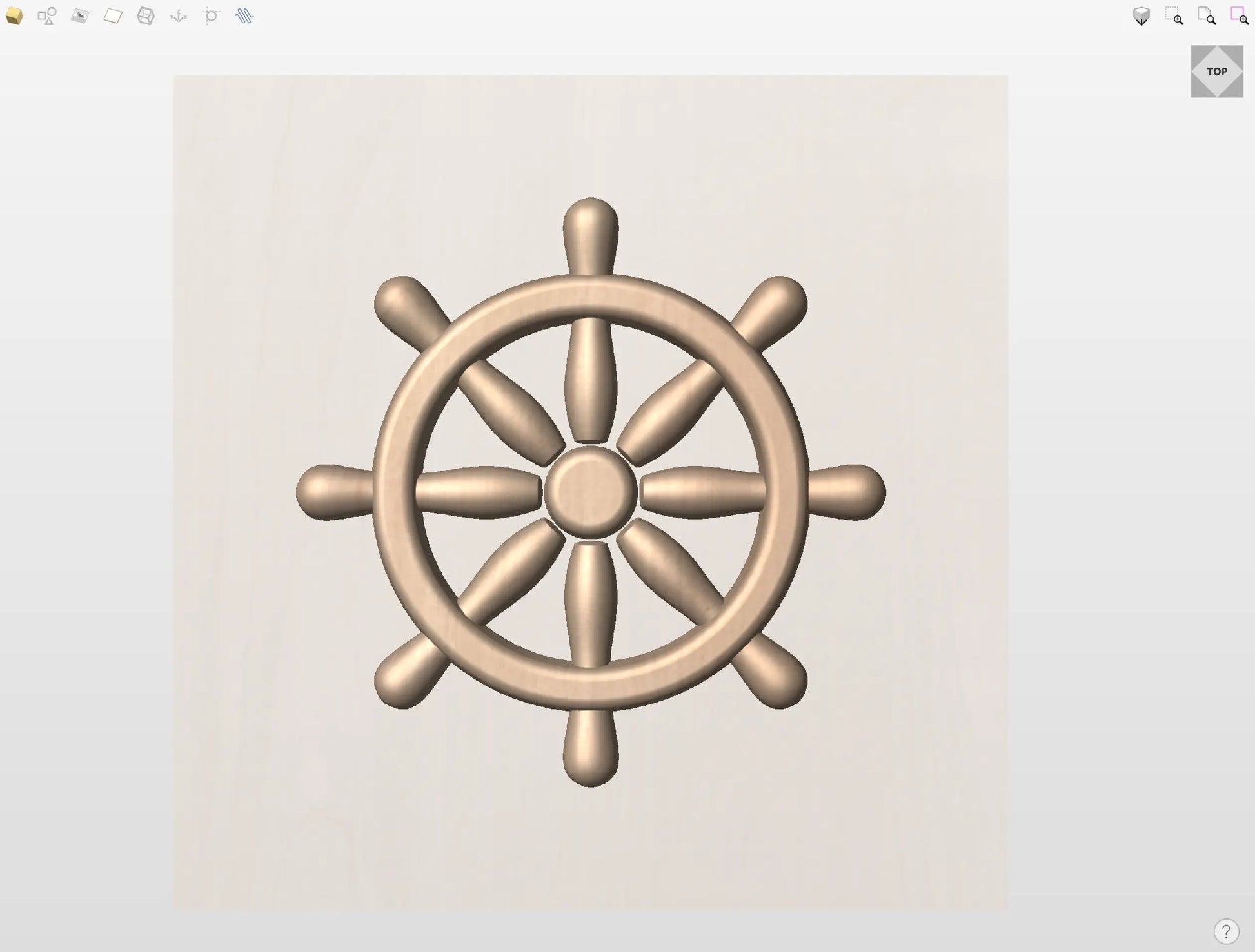 CNC File I  US Navy Quartermaster Rating 3D Model I  RathTech Design My Store