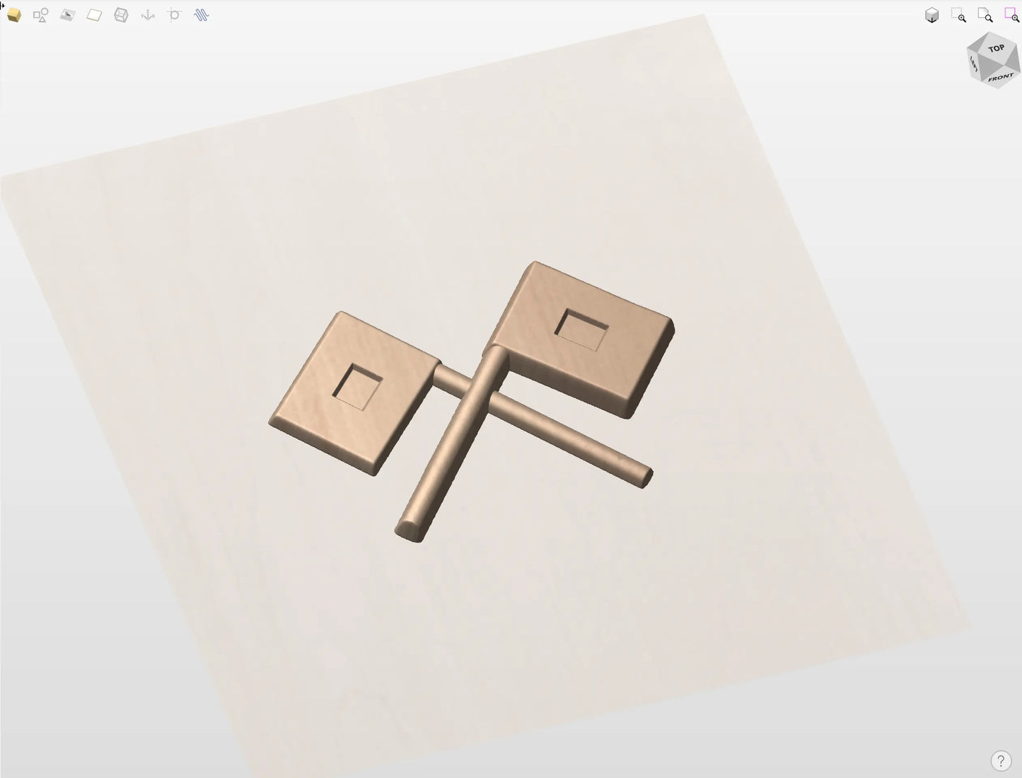 CNC File I  US Navy Signalman Rating 3D Model I  RathTech Design My Store