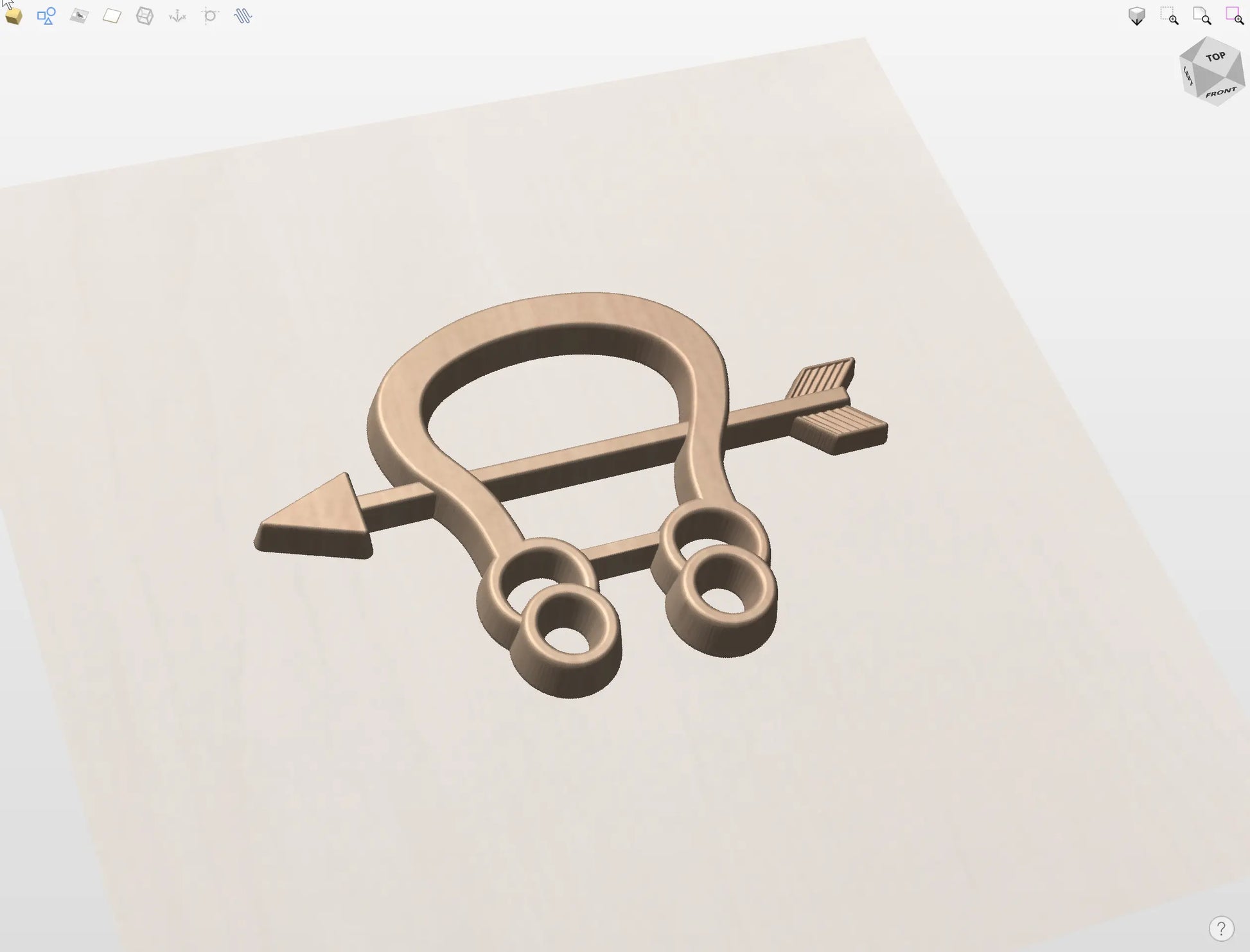 CNC File I  US Navy Sonar Tech Rating 3D Model I  RathTech Design My Store