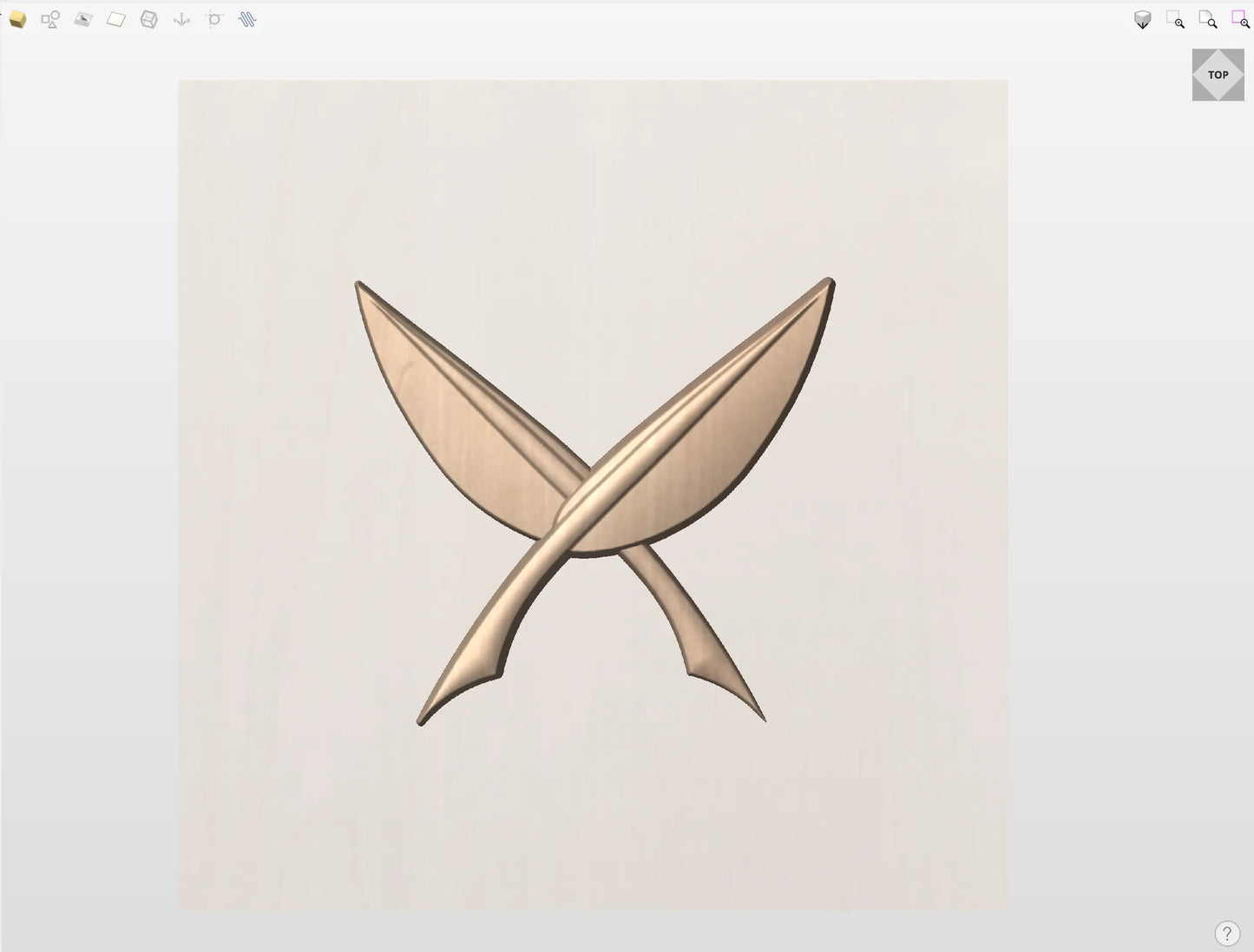 CNC File I  US Navy Yeoman Rating 3D Model I  RathTech Design My Store