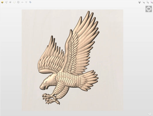 CNC File I Eagle 3D Model I RathTech Design My Store