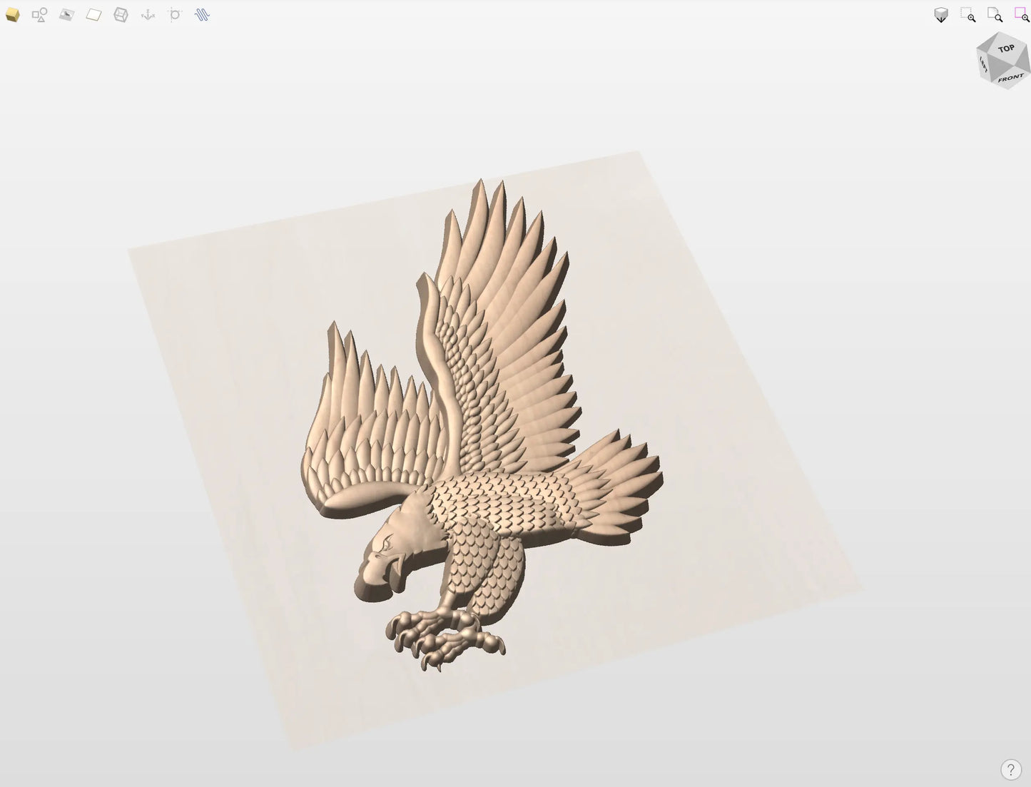 CNC File I Eagle 3D Model I RathTech Design My Store