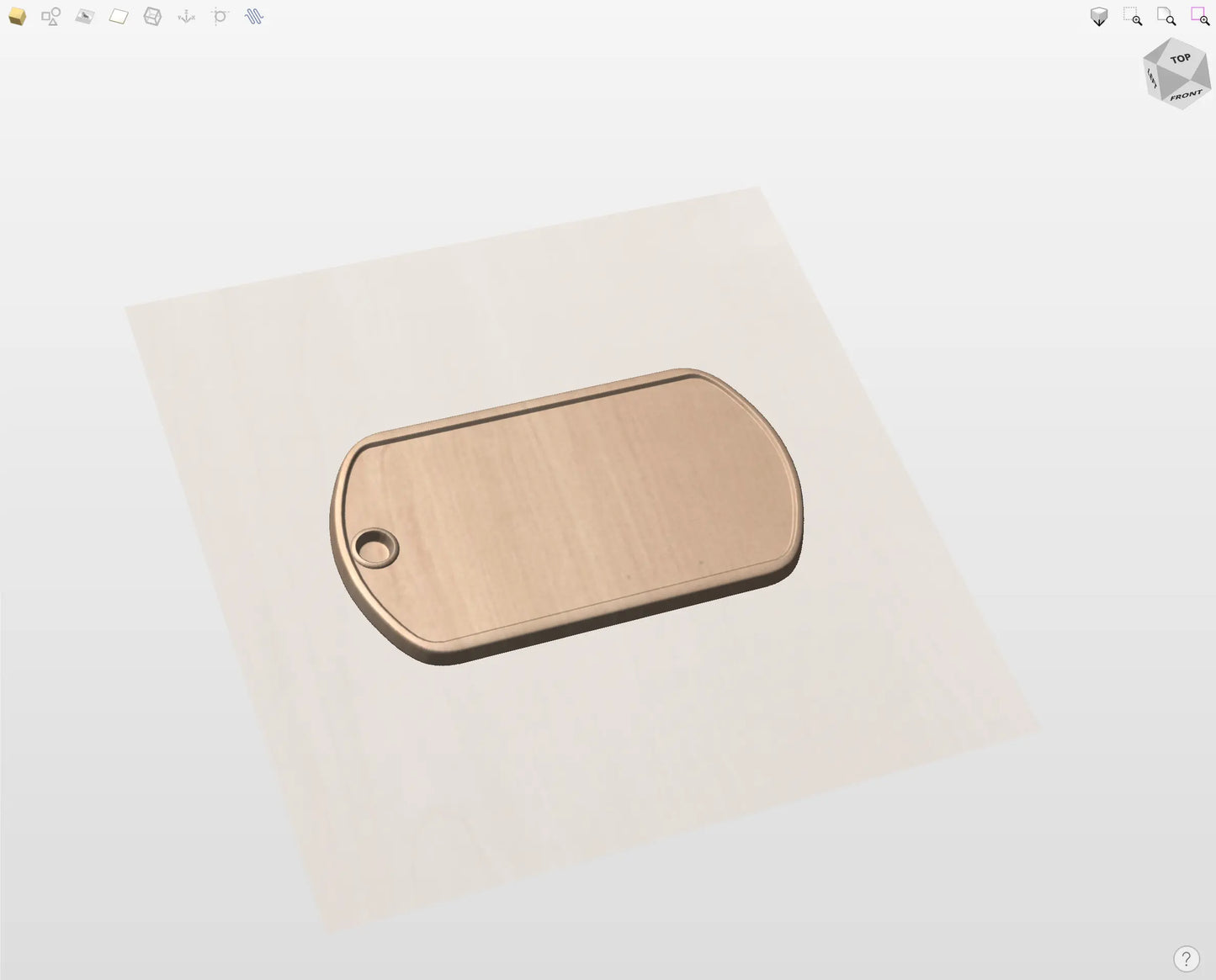 CNC File I  US Army Army Dog Tag 3D Model I  RathTech Design My Store