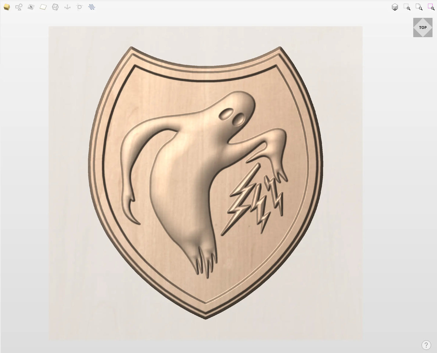 CNC File I  US Army Ghost Army Patch 3D Model I  RathTech Design My Store