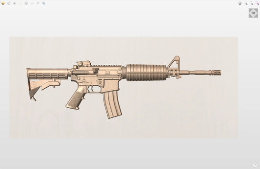 CNC File I  AR-15 Ejection Port Side 3D Model I  RathTech Design My Store