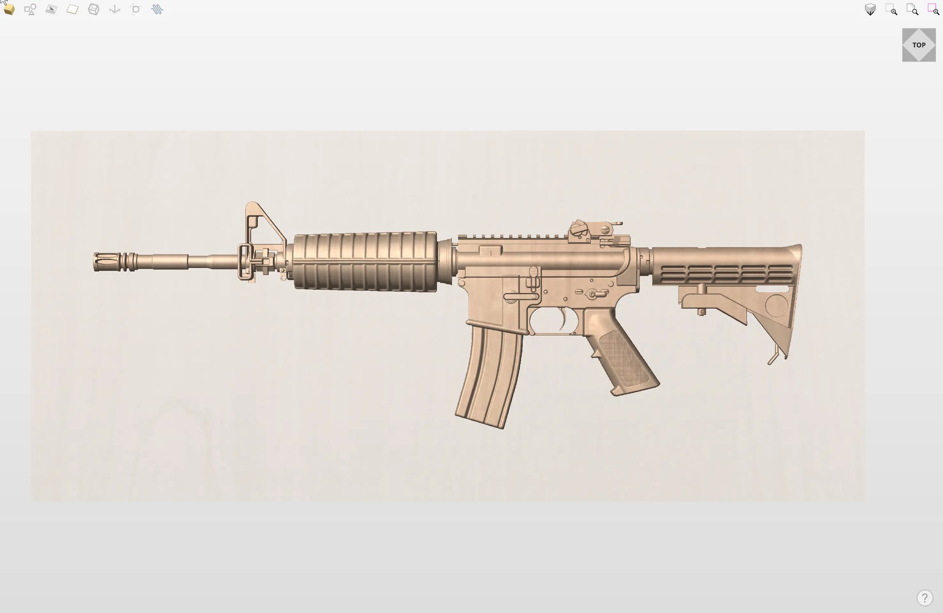 CNC File I  AR-15 Slick Side 3D Model I  RathTech Design My Store