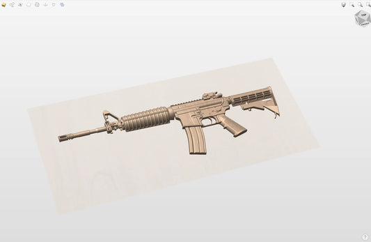CNC File I  AR-15 Slick Side 3D Model I  RathTech Design My Store