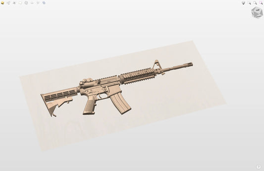 CNC File I  AR-15 Ejection Port Side Version 2 3D Model I  RathTech Design My Store