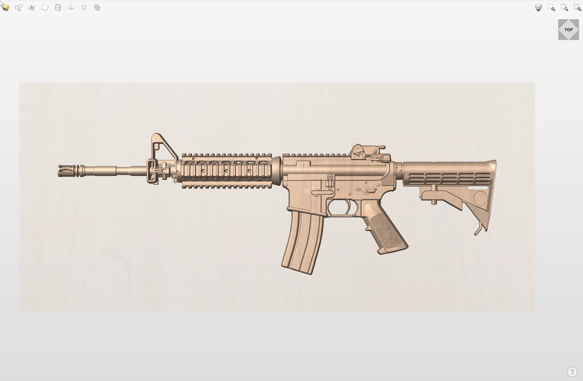 CNC File I  AR-15 Slick Side Version 2 3D Model I  RathTech Design My Store
