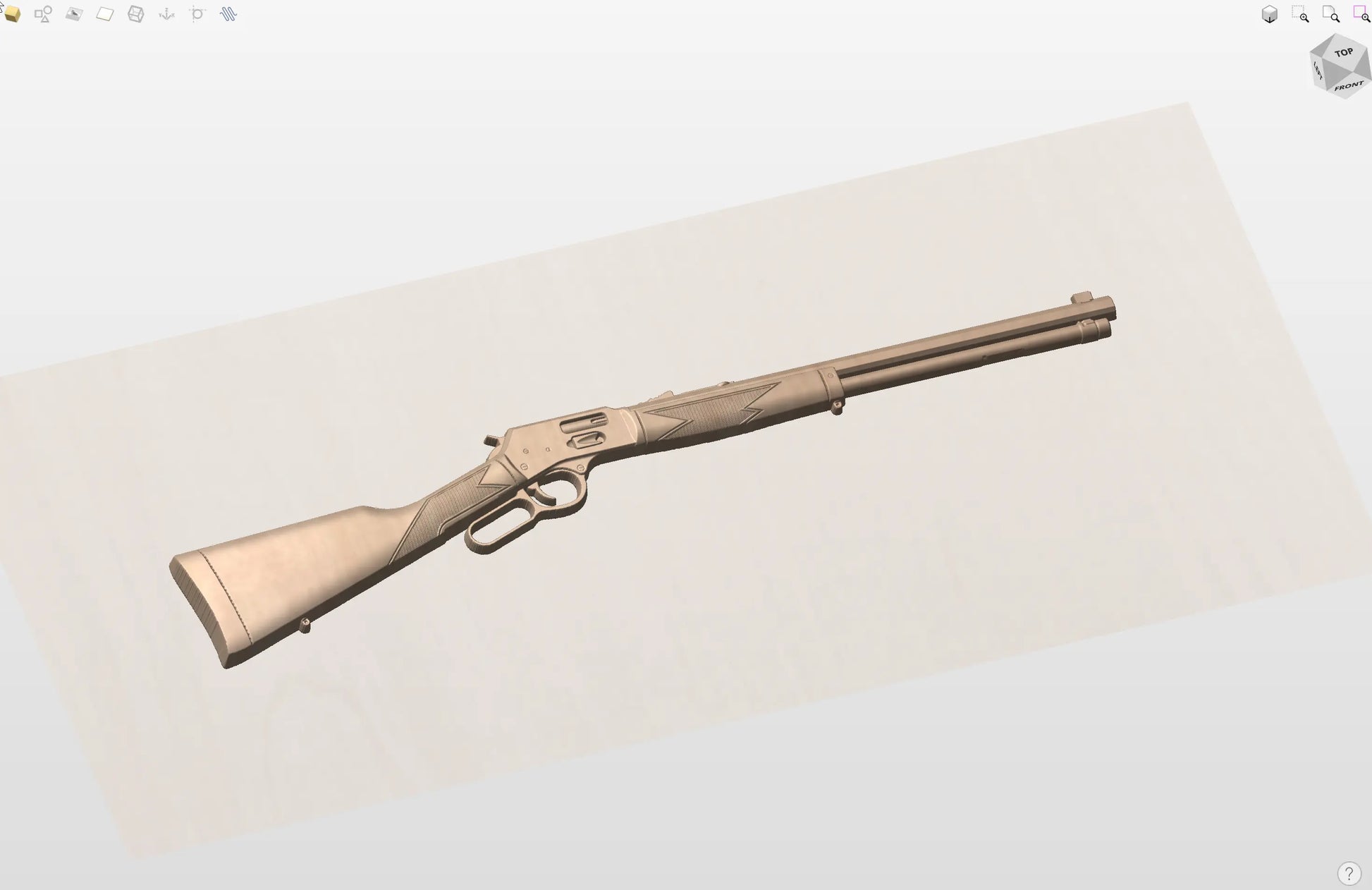 CNC File I  Henry Lever Action Rifle 3D Model I  RathTech Design My Store