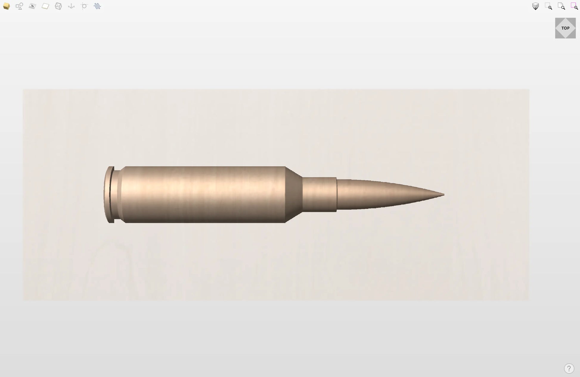 CNC File I  Ammo 6.5 Creedmoor Bullet 3D Model I  RathTech Design My Store