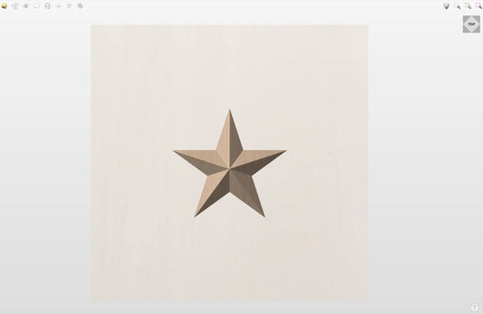 CNC File I  5 Point Star 3D Model I  RathTech Design My Store