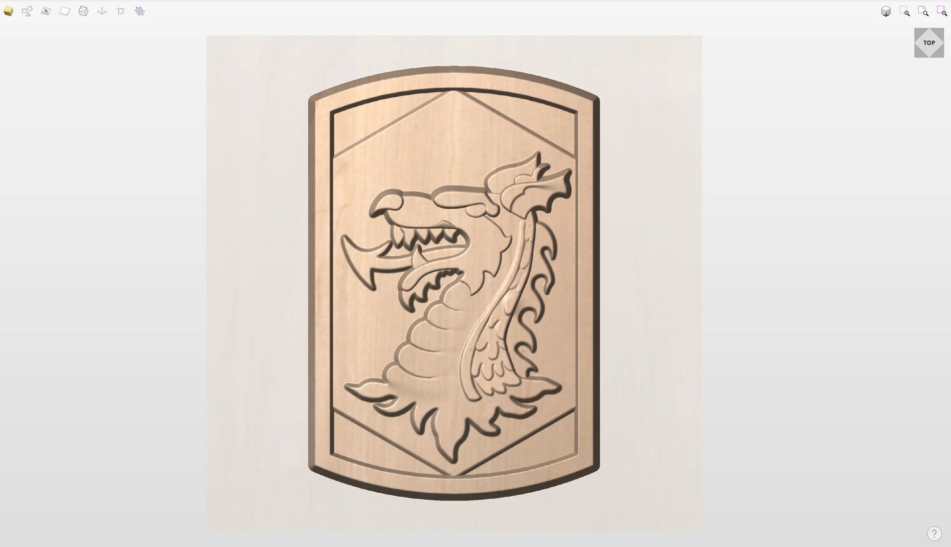 CNC File I  US Army 404th Maneuver Enhancement Brigade Unit Patch 3D Model I  RathTech Design My Store