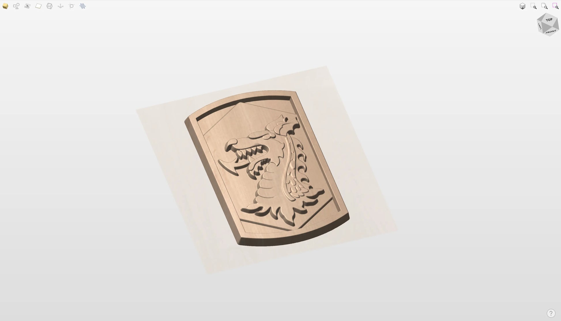 CNC File I  US Army 404th Maneuver Enhancement Brigade Unit Patch 3D Model I  RathTech Design My Store